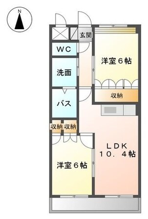 雲雀（ひばり）の物件間取画像